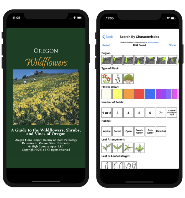 Oregon Wildflowers App
